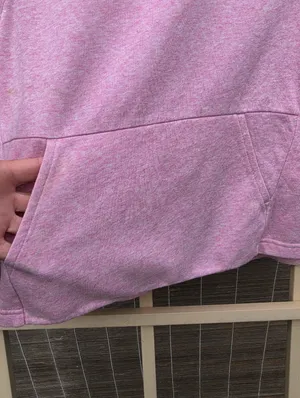 NIKE Pink Short Sleeve Kangaroo Pocket Pullover Women's Size M thumbnail 9