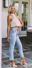 These Three Boutique satin halter neck top thumbnail 3