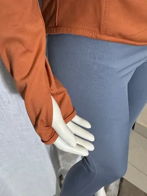 Yogalicious Full Zip Athletic Jacket Size Small Orange Yoga Running Preowned thumbnail 8