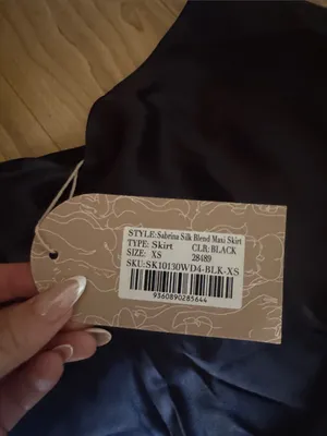 Meshki Sabrina Silk Blend Maxi Skirt thumbnail 2