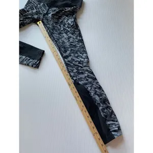 Nike Dri-FIT Grey Camo Print‎ Athletic Leggings Performance Pants Medium thumbnail 5