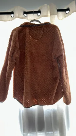 Simply Southern Fur Sherpa Jacket button up thumbnail 2
