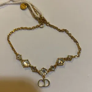 Christian Dior Clair D Lune Bracelet Gold-Finish Metal and Silver-Tone Crystals thumbnail 4