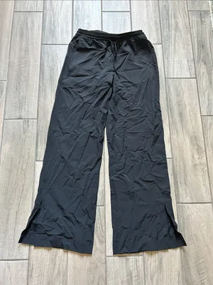 Cotton On Black Wide-Leg Drawstring Track Pants thumbnail 2