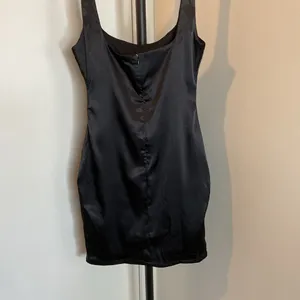 Source Unknown Black Bodycon Mini Dress Square Neck Sleeveless thumbnail 9