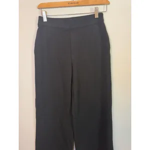 Spanx Wide Leg High Waisted Black Pant Career Dress Pant Stretch Sz XS NEW $158 thumbnail 5