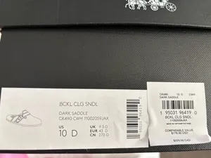 Coach Signature Canvas Mules Sz10 Unisex thumbnail 18