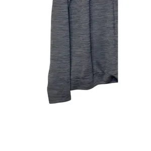 Nike Women‎ Top Pacer 1/2 Zip Long Sleeve Boxy Crop Gray Large thumbnail 3