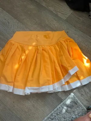 Aerie medium orange tennis skort thumbnail 2