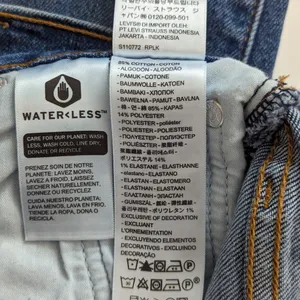 Levi's Wedgie Straight Jeans Medium Wash Blue Womens 24 High Rise Baggy Relaxed thumbnail 5