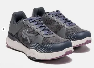Kuru Quantum‎ 2 Orthotic Walking/Fitness Athletic Grey Sneakers 9.5 Wide A57 thumbnail 1
