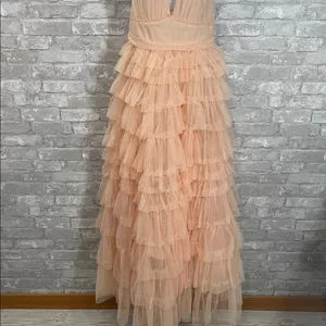 VICI Love Filled Tiered Tulle Maxi Dress thumbnail 3