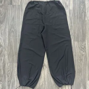 SNDYS. Paloma Pant Black Size US 6 AU / UK 10 Cargo Parachute Drawstring thumbnail 6