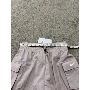 Women's Nike Sportswear Essential Woven High-Rise‎ Shorts X Small- DM6247-019 thumbnail 4