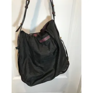 Marc by Marc Jacobs Black Pebbled Leather Hobo Bag EUC thumbnail 10