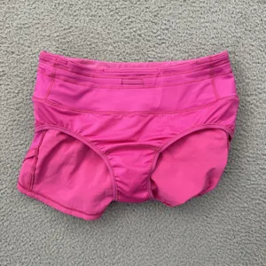 Lululemon Speed Up Shorts Mid Rise 4" Sonic Pink Athletic Athleisure Women's 4 thumbnail 3