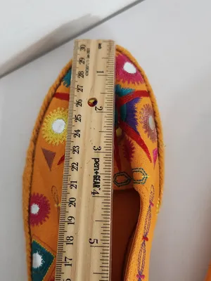 Andre Assous Orange Embroidered Espadrille Slip-On Shoes Size 9.5 thumbnail 14