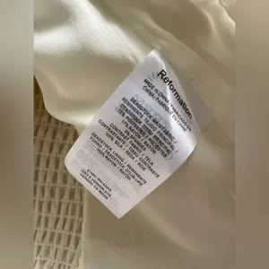 Reformation Melanie Top in Ivory 2 thumbnail 7