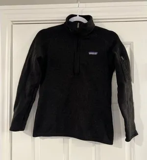 Patagonia Women's Better Sweater® 1/4-Zip‎ Fleece XS black thumbnail 1