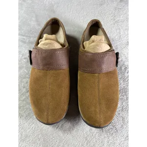 Easy Spirit Explore24 Brown Suede Slip On Comfort Clogs Women's 9M thumbnail 5