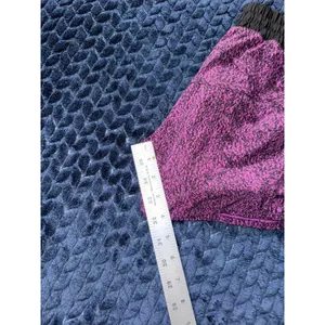 Lululemon Women's Run‎ Times Shorts Speckled Foil Magenta Purple Black Size 6 thumbnail 9