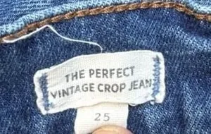 Madewell The Perfect Vintage Crop Jean Size 25 thumbnail 3