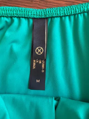 Vix Paula Hermanny Firenze Dakota Scallop One- Piece Swimsuit Green SIze Medium thumbnail 7