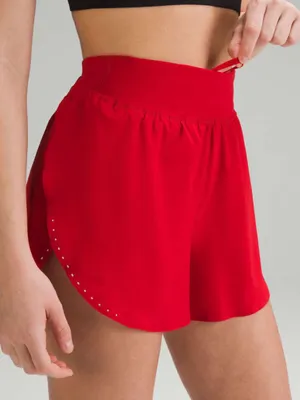 Lululemon Fast and Free Reflective High-Rise Classic-Fit Shorts Dark Red 4 thumbnail 1