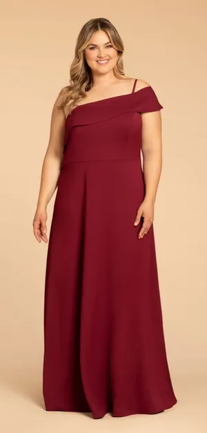 Hayley Paige Occasions Bridesmaids Dress Style W914 Cashmere Size 22 NEW thumbnail 1