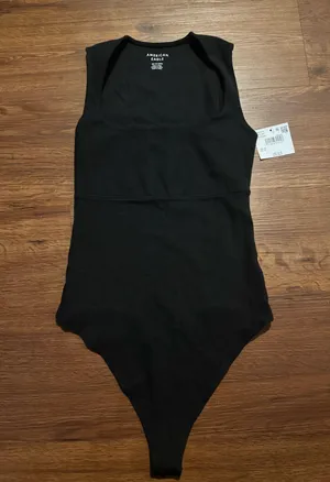 Nwt American Eagle Black Body Suit thumbnail 1