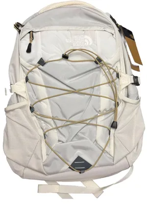 The North Face Unisex Borealis Laptop Backpack Gardenia White New w/tag thumbnail 1