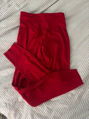 Red Lululemon Leggings thumbnail 2