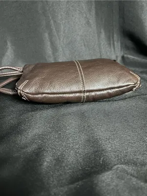 Tignanello Women’s Brown Leather Multi Pocket Crossbody Bag Purse thumbnail 6