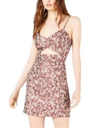 NWT LEYDEN Cutout Printed Cami Sheath Dress | Blossom Jacquard Size‎ XL 0429 thumbnail 1