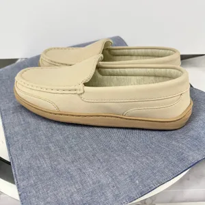 My Pillow My Slippers Moccasin Memory Foam Wmn 9 Sand‎ Leather Indoor Outdoor thumbnail 2