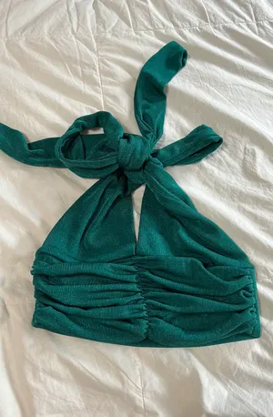 Green Crop Top thumbnail 1