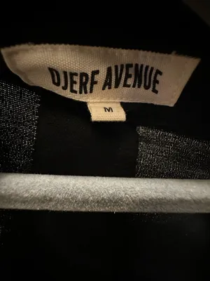 NWOT Djerf Avenue Breezy Shirt in Black thumbnail 6