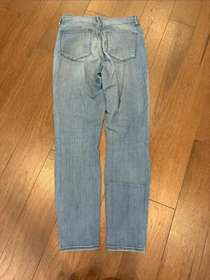 J. Crew Light Blue Distressed Skinny Jeans Size 28 - C70-019 thumbnail 4