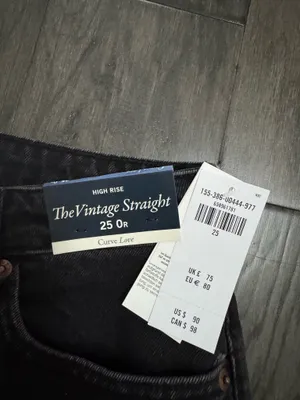 Abercrombie Vintage Straight Jeans NWT thumbnail 2