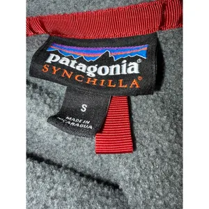 Patagonia Synchilla Snap T Fleece Pullover Gray Teal Small STY25455 Y2K thumbnail 3