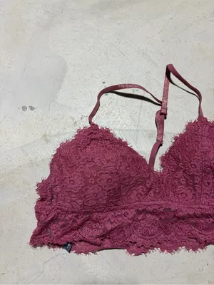Aerie Lace Bralette pink medium thumbnail 5
