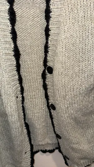 SheIn Grey Cardigan thumbnail 2
