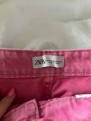 ZARA Pink  jeans thumbnail 2