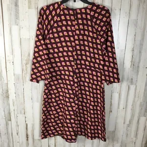 Halogen Tie Front Dress Square Burgundy Bow M NWT v6x thumbnail 4