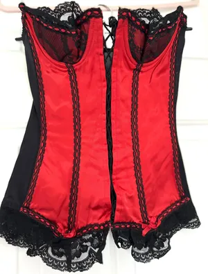 Red and Black Corset thumbnail 1