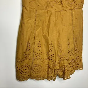 Versona eyelet romper mustard yellow size‎ medium thumbnail 3