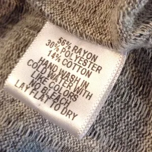 ⬇️ GREY BATWING SWEATER Gray Size M thumbnail 5
