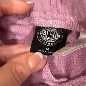 PacSun Purple Pastel Sweat Shorts Knit Loungewear Pull On Pockets M Relax Fit thumbnail 4