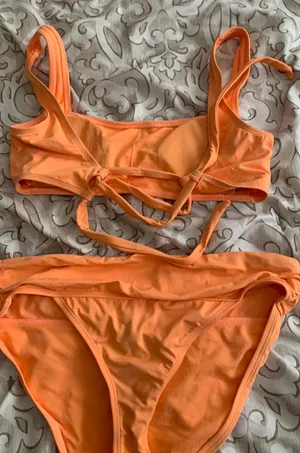 Bathing Suit Set Orange thumbnail 2