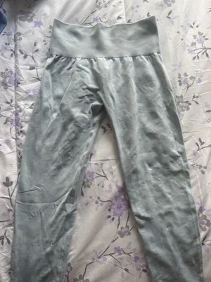 NVGTN baby blue camo leggings thumbnail 1